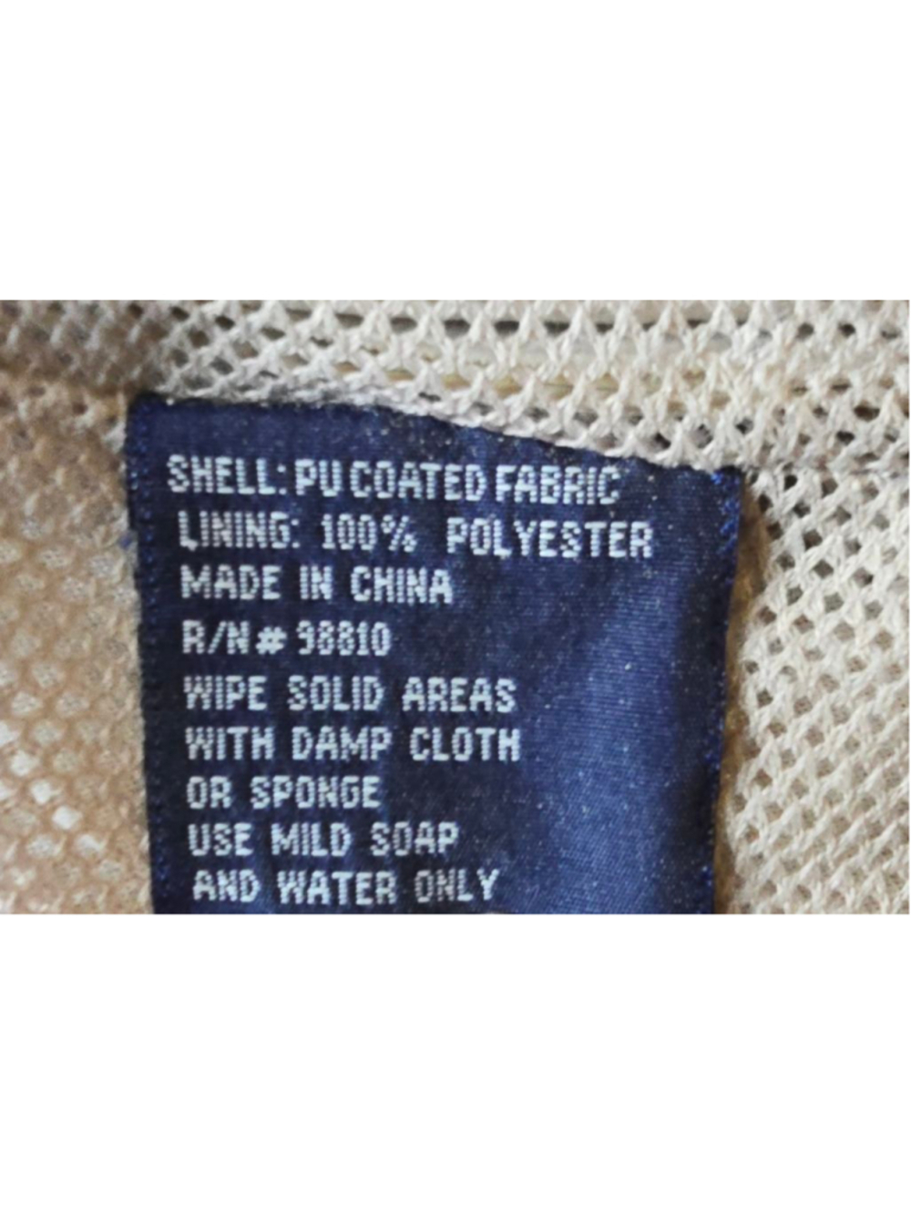 AquaSurf Utility Fishing Vest Mens L Beige Distressed Multi Pocket Outdoor - Picture 3 of 12